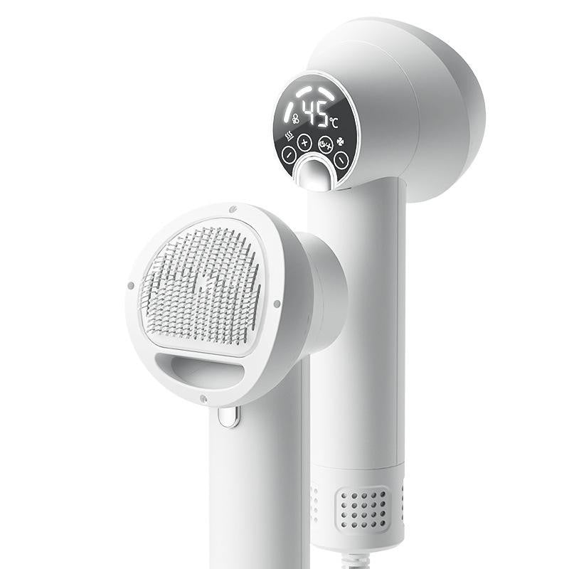 ThermaGlide™ – Heated Grooming & Deshedding Brush for Dogs & Cats