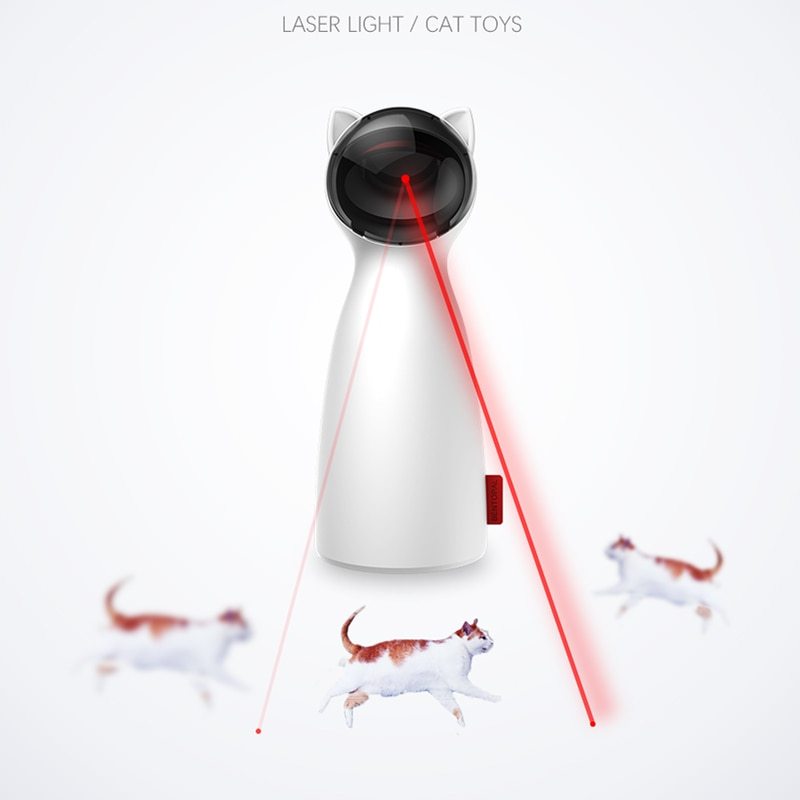 LaserChase™ – Smart LED Toy for Automatic Cat Play