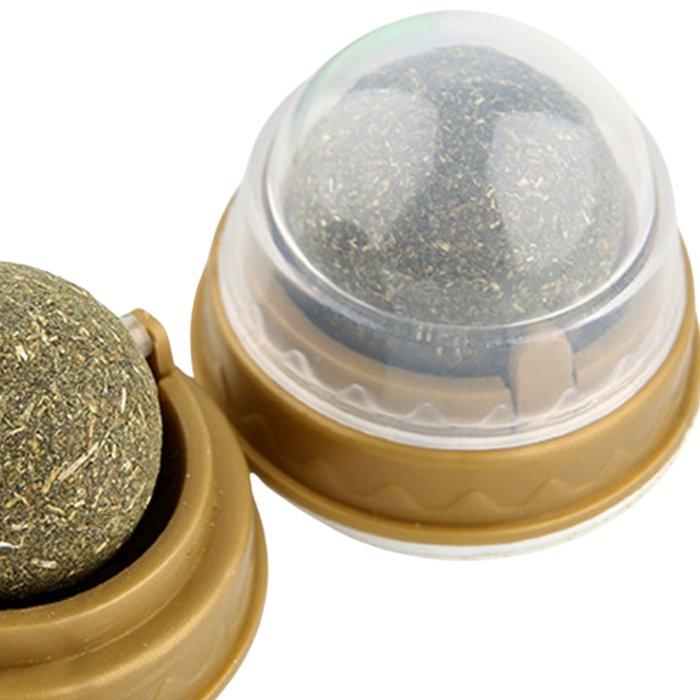 NipOrbit™ – Rotating Wall-Mounted Catnip Treat Ball