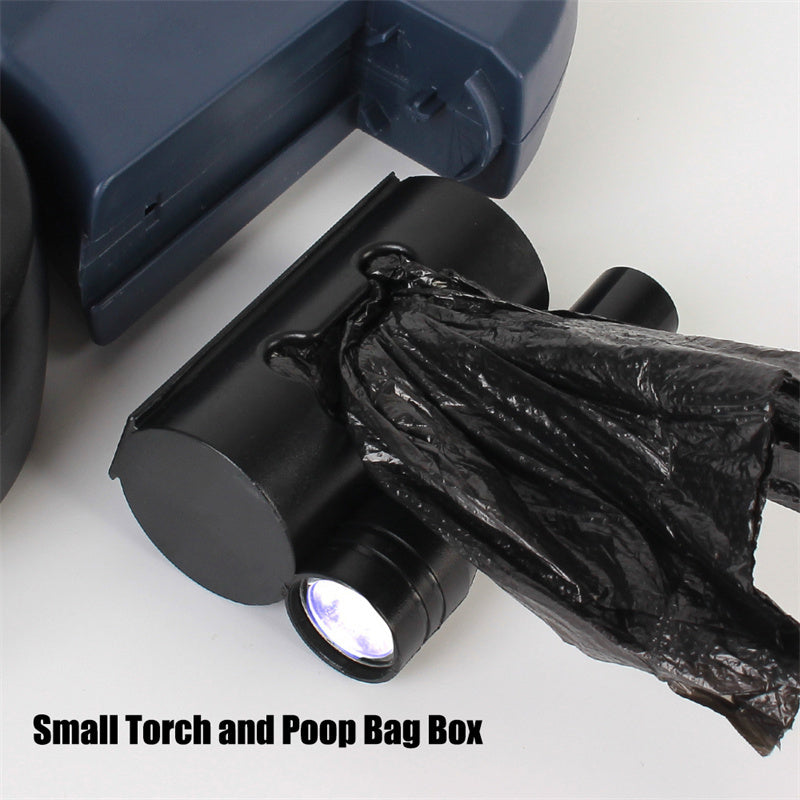GlowLeash Duo™ – LED Reflective Tangle-Free Leash for Two Dogs