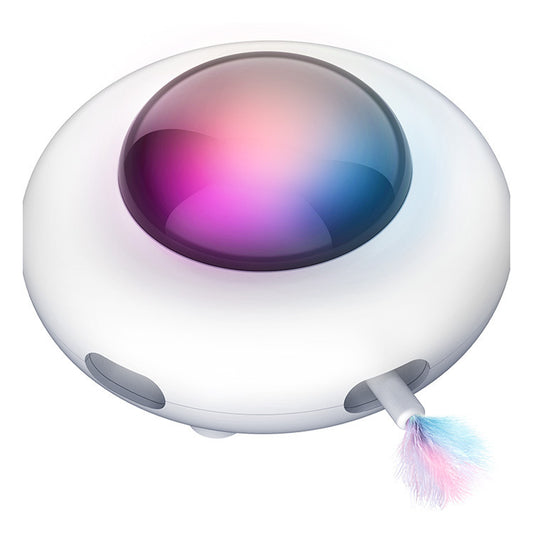 NipOrbit™ – Smart Spinning UFO Toy for Indoor Cats