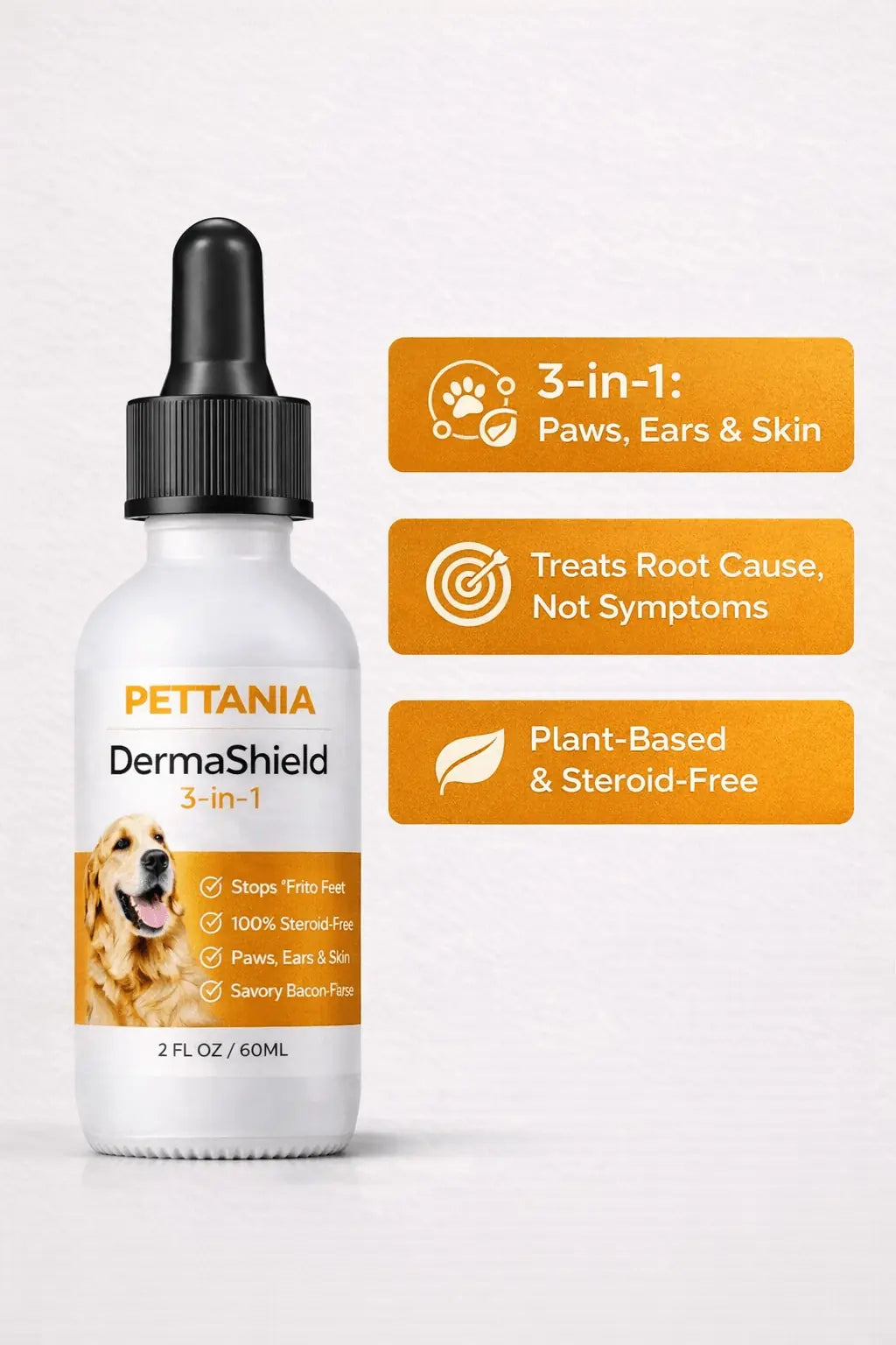 Pettania DermaShield™ 3-in-1