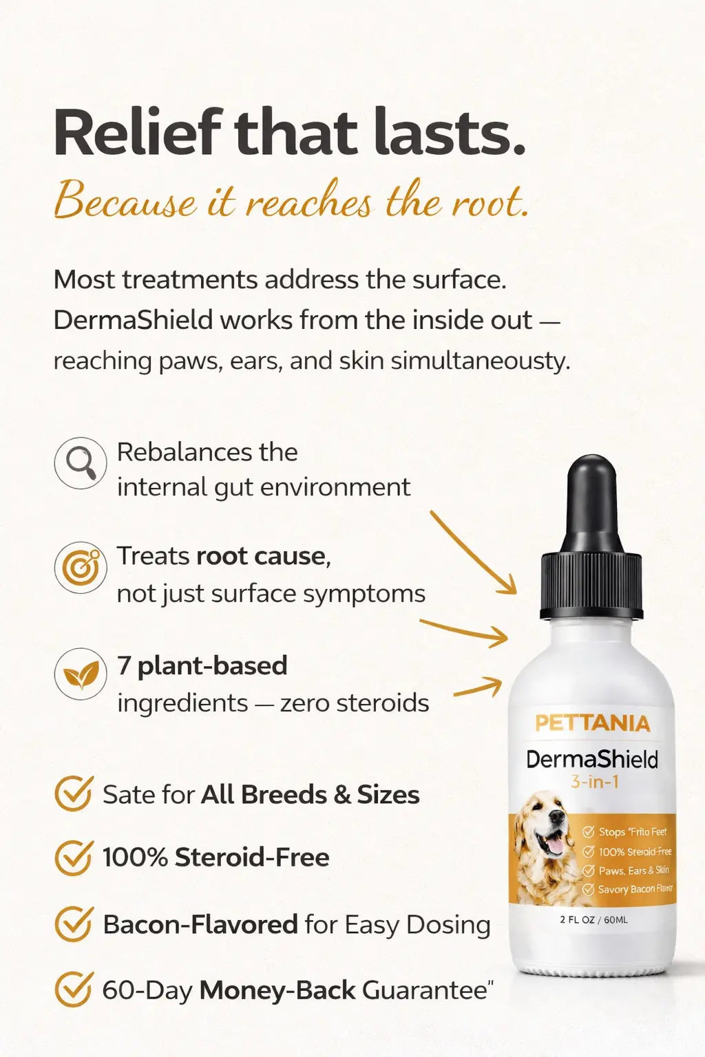 Pettania DermaShield™ 3-in-1