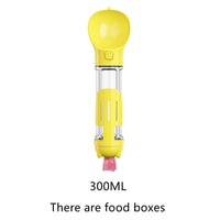 GoBuddy™ – 4-in-1 Pet Travel Bottle for Food, Water & Clean-Up
