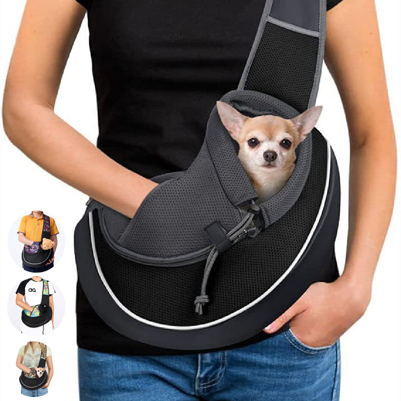 PawTote™ – Stylish Crossbody Carrier for Cats & Small Dogs
