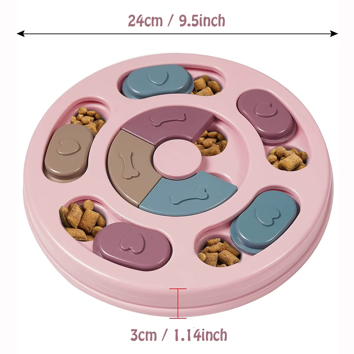 BrainBites™ – Interactive Puzzle Feeder Toy for Dogs