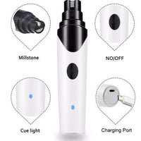 PawEdge™ – Electric Pet Nail Grinder with Silent Motor for Dogs & Cats