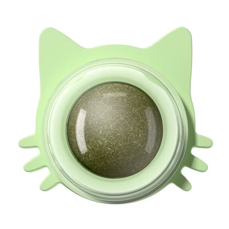 NipSpin™ – Rotating Wall Catnip Ball Toy