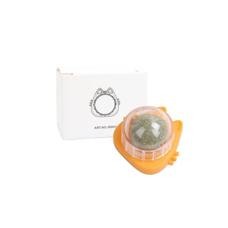NipSpin™ – Rotating Wall Catnip Ball Toy
