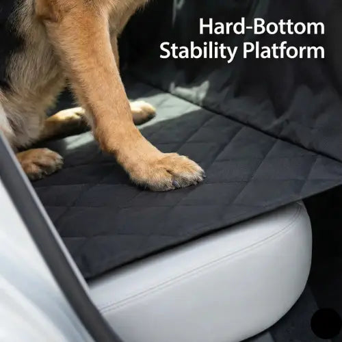 PawShield™ Hard-Bottom Car Hammock