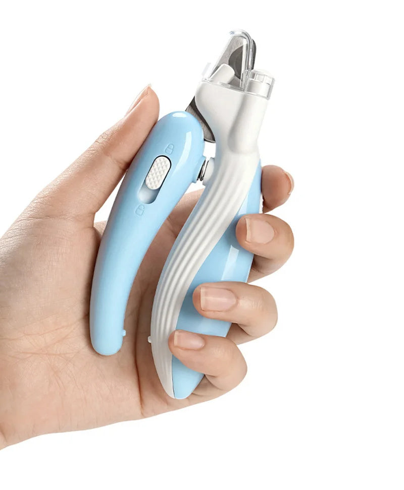 GlowTrim™ – Safe Electric Pet Nail Clippers with LED Light