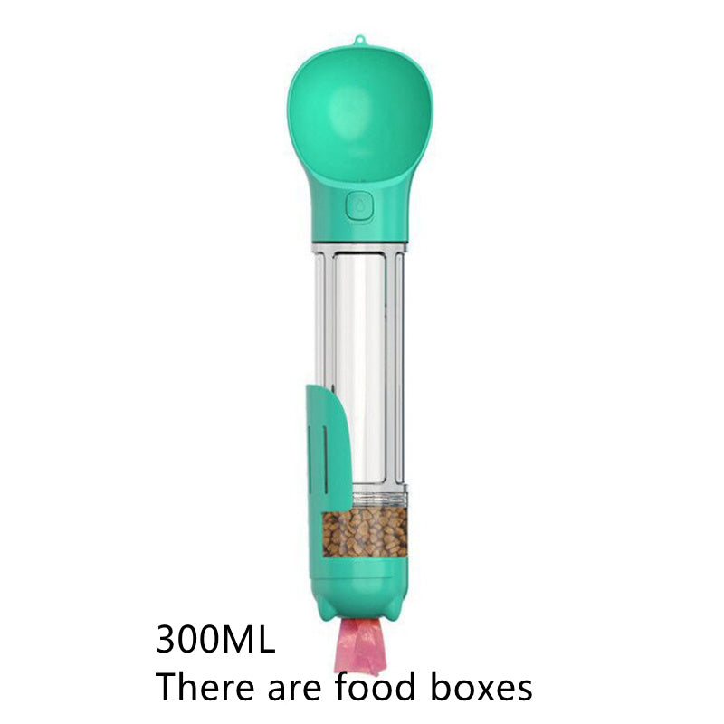 GoBuddy™ – 4-in-1 Pet Travel Bottle for Food, Water & Clean-Up