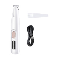 PrecisionGroom™ – LED Pet Trimmer for Safe & Silent Grooming
