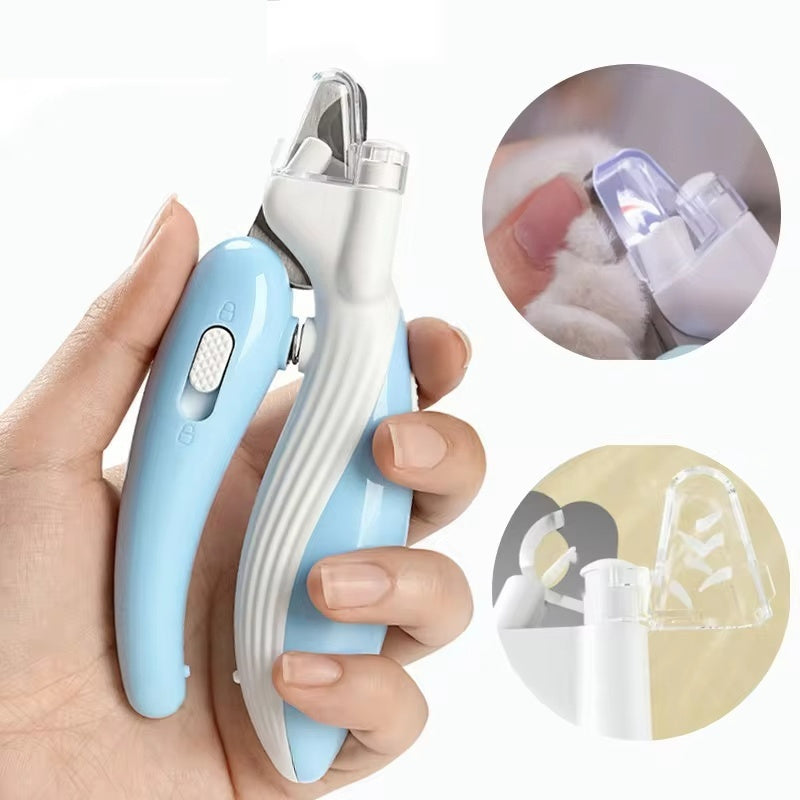 GlowTrim™ – Safe Electric Pet Nail Clippers with LED Light