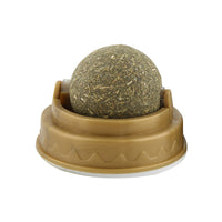 NipOrbit™ – Rotating Wall-Mounted Catnip Treat Ball