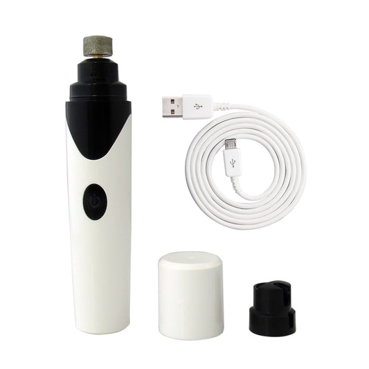 PawEdge™ – Electric Pet Nail Grinder with Silent Motor for Dogs & Cats