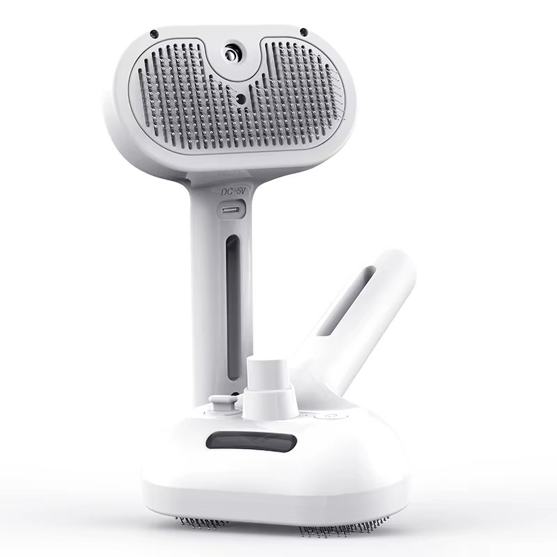 PristineBrush™ – Self-Cleaning Grooming Brush for Dogs & Cats